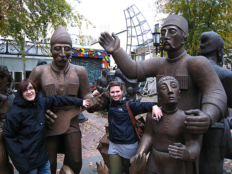 There were a bunch of statues out front of the MoMA, and unfortunately they were probably the best part.