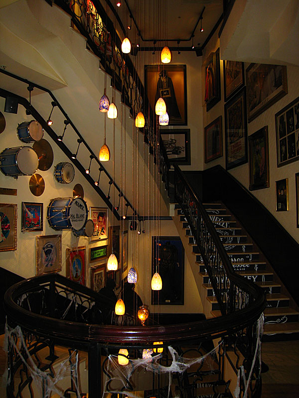 I didn't remember that Hard Rock had all this cool paraphernalia.