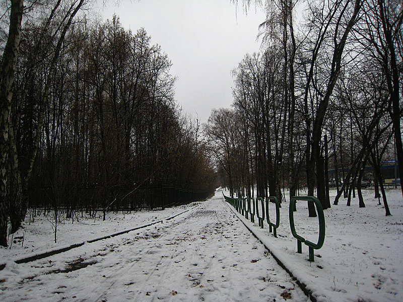 One of my interval sections. I go hard for about a minute along this section, which gets me about to the end.