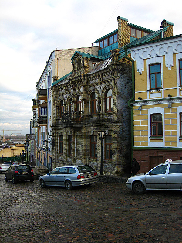This is Andreevsky Street. It has been preserved in an 18th century time period and was wonderful to walk up. It totally transported us back in time.