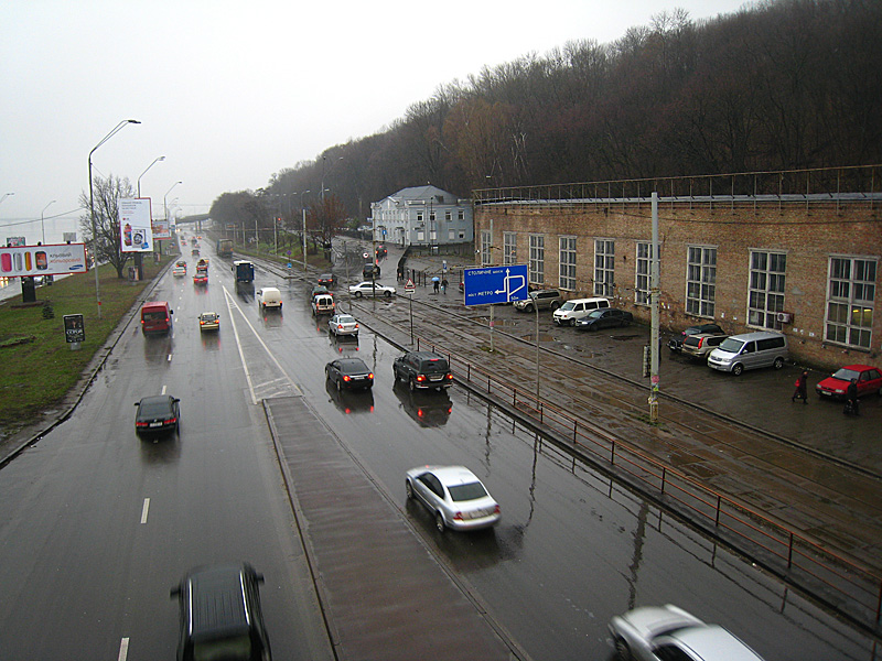 We then proceeded to walk down the right side of this street to arrive at the Kyevo-Pechers'ka Lavra so our morbid fascination with seeing dead priests could be satiated.