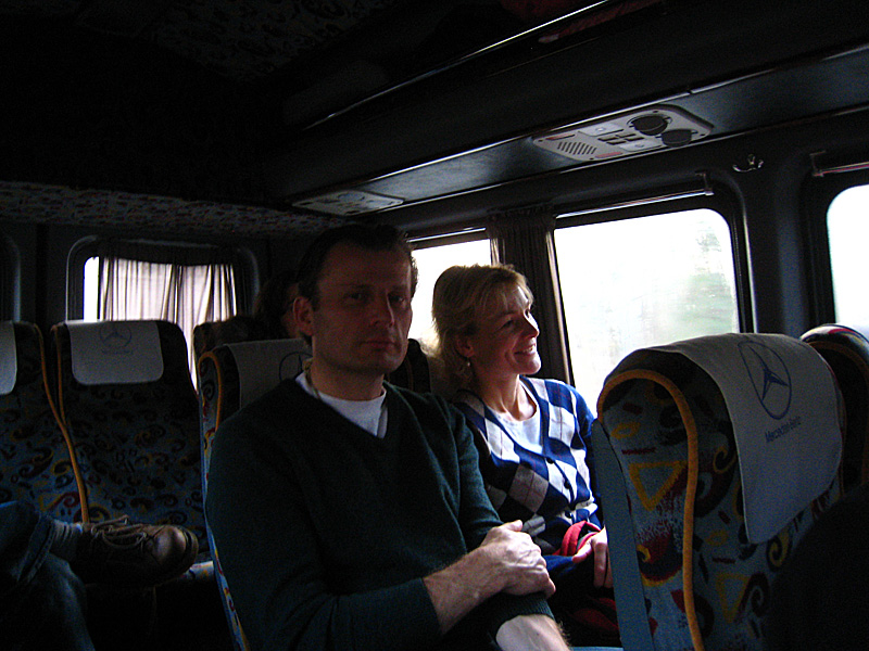 The Penzen's from Holland. Mario works in risk management, helping companies reduce their risk.