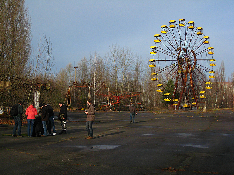 The amusement park. Never used. It was going to open 5 days later on May 1 for a holiday in the Soviet Union.