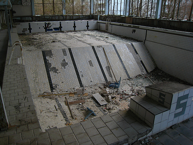 The swimming pool, apparently a must see on these tours. I wasn't that interested for some reason.